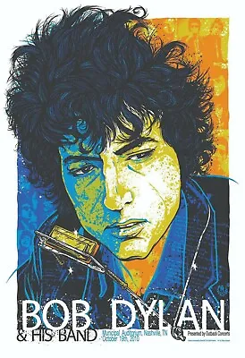 $12.95 • Buy Bob Dylan 02 Music Concert Mini Poster 2 Sizes To Pick From, Reprint Photo 