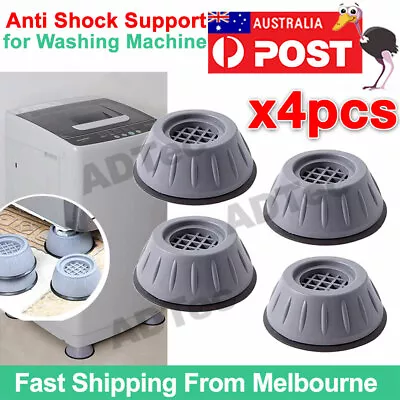 4PCS Washing Machine Support Pads Anti Vibration Leg Stopper Foot Pad Feet Pads • $11.49