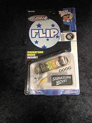 Vintage Flip Geoff Rowley Tech Deck Skateboard Tony Hawk’s Pro Skater 4 Open Box • $24.95