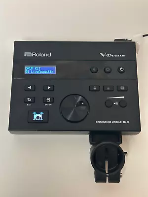 $349.99 • Buy Roland TD-07 V-Drums Module Bluetooth TD07