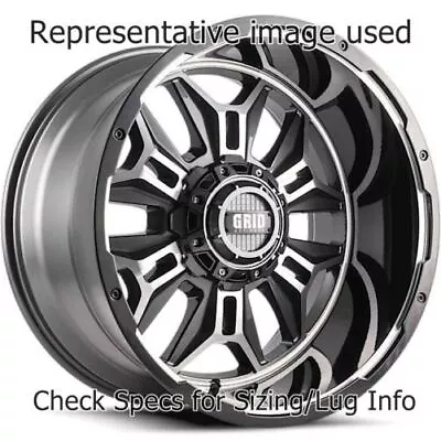 Grid GD1122120237L408 Wheel Rim 22x12 Size 6x135 Bolt Pattern Each NEW • $442.28