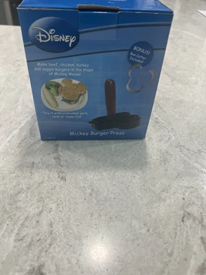 Rare Disney Mickey Mouse Burger Press & Bread Cutter Set Die Cast New • £47.22