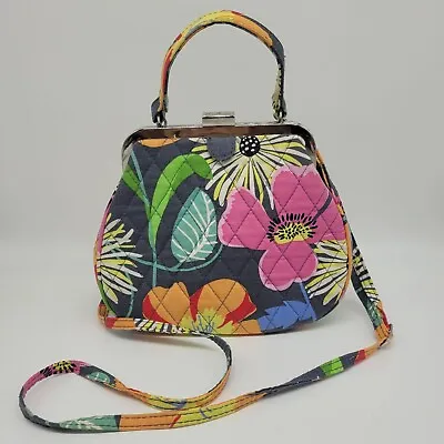 Vera Bradley Jazzy Blooms Mini Frame Crossbody Bag Retired 2013 Great Condition! • $24.26