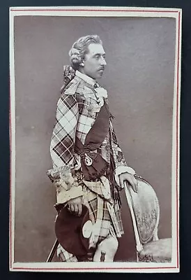 DUKE OF CONNAUGHT - Queen Victoria's Son   1876  CARTE DE VISITE CDV  ROYALTY • $7.58