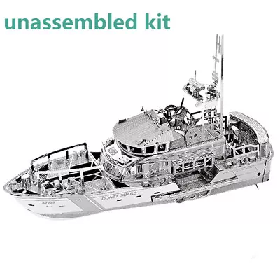 1:100 3D Metal Lifeboat Model Military Ship Ornaments Display Unassembled Kit • £19.78