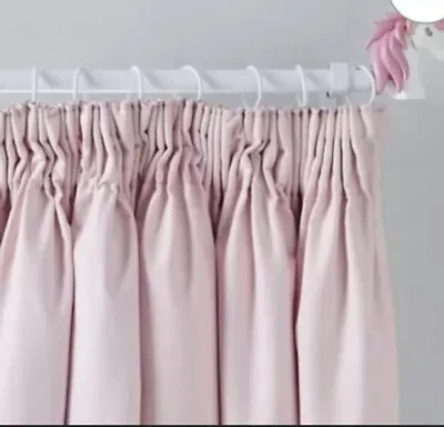 £25 • Buy Next Home Unicorn Shaped Novelty Rainbow Pink Girls Bedroom Room Curtail Rail