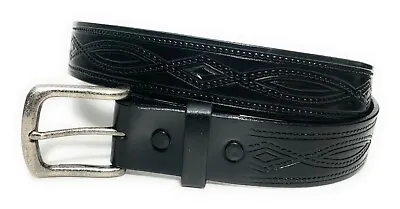 Men's Genuine Leather Belt. Casual Or Work Belt Dress Belt Western Style Belt • $22.99