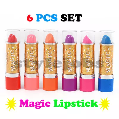 Magic Lipstick Mood Changing Fruit Scented Moisturizing Long Lasting 6 PCS SET • $5.98