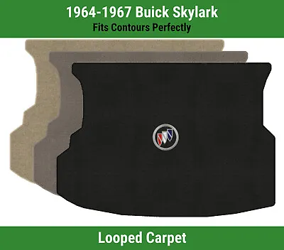 Lloyd Classic Loop Trunk Carpet Mat For '64-67 Buick Skylark W/Buick Emblem Logo • $180.99