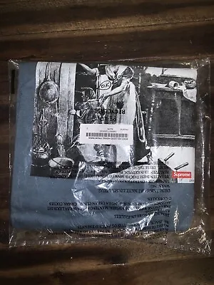 Supreme MIKE KELLEY Hiding From Indians Tee FW18 ( Size L) Slate T Shirt  • $80