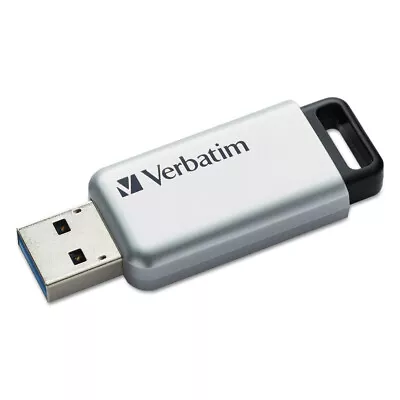 Verbatim Store N Go Secure Pro USB Flash Drive 64GB 3.0 With AES 256 Encryption • $66.15