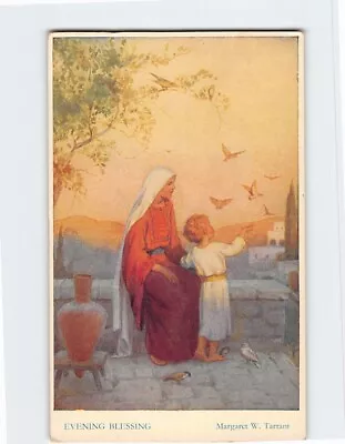Postcard Evening Blessing By Margaret W. Tarrant • $8.39