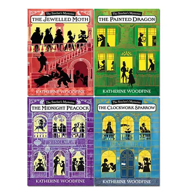 Katherine Woodfine The Sinclair’s Mysteries 4 Books Collection Set Paperback NEW • £13.40