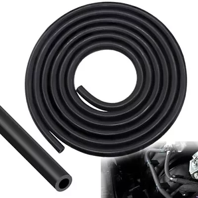 6ft Id 3/8  10mm Silicone Vacuum Tubing Hose Line Blackhigh Temperature 130p • $15.57