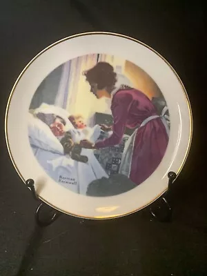 Classic Norman Rockwell “Mother’s Love” Vintage Collectible Plate #57 • $19.99