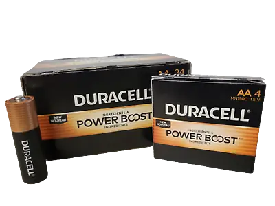 Duracell CopperTop PowerBoost Alkaline Batteries Technology AA - NEW DATES 24/bx • $23.59