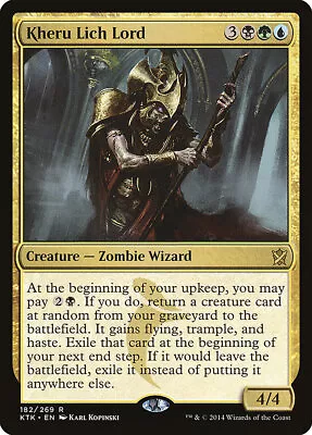 Kheru Lich Lord [Khans Of Tarkir] Magic MTG • $1.40