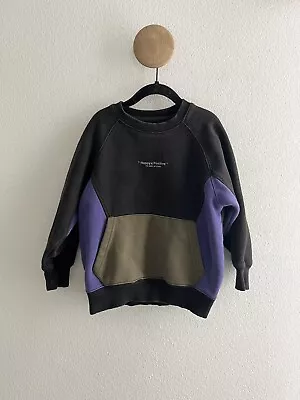 Zara Boys Colorblock Sweatshirt Size 6 • $15