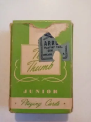 Arrco Playing Card Company Junior Playing Cards Miniature Deck Vintage Smiley  • $12