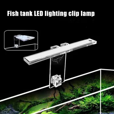 $13.88 • Buy USB Aquarium Light Lighting Aqua Plant Fish Tank LED Lamp Clip-On Stand Light AU