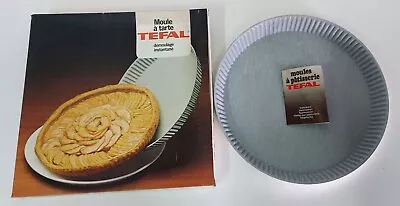 Vintage Tefal Tart Tin 30cm Original Box Non Stick • £14.99