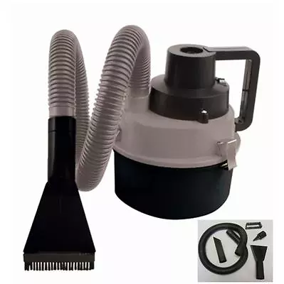 12v Wet+ Dry Portable Vacuum Cleaner Hoover For Car/van/caravan + Air Inflator • £12.99