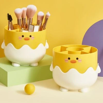 $15.15 • Buy New Pen Holders Desk Organizer Cute Duck Office Stationery Cosmetics Storage Box