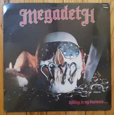 Megadeth - Killing Is My Business LP Vinyl  Combat/Impor Still Factory Sealed ** • $200