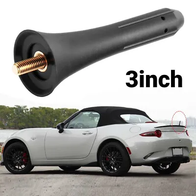 For 2006-2020 Mazda MX-5 Miata RF ND 3 Inches Short Rubber Antenna Signal Aerial • $15.29