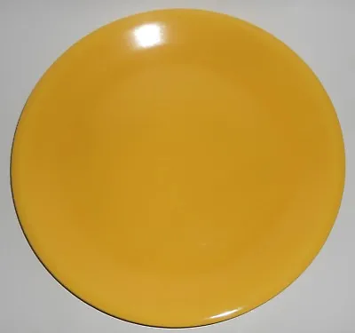 Vernon Kilns Pottery Casual California Acacia Yellow Chop Plate • $33.75