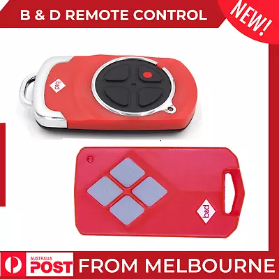 B&D TB5v2 Genuine/Original Garage Remote Control TB2 TB5 TB-7v1 BD4 62557 BND AU • $115