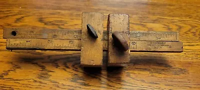 Vintage STANLEY No. 71 Wood Mortise Scribe Gauge Measuring Tool • $9.99