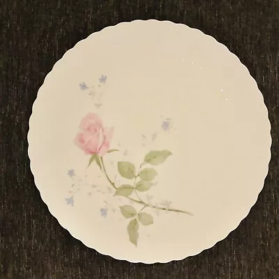 Mikasa Bone China APRIL ROSE Wedding Cake Plate 11.5 Inches D • $24.99