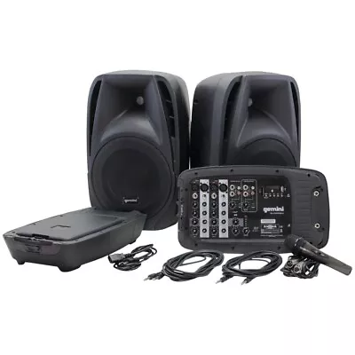 Gemini ES-210MXBLU 2-Way High-Power Passive PA Speaker System • $338.65