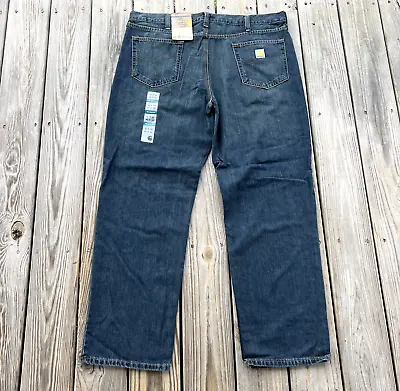 Carhartt Relaxed Fit Holter Straight Leg Jeans 42 X 32 • $21.24