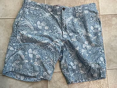 J.CREW Shorts Men's Size W36 9  Shorts Nautical/ Coastal Imprinted • $15