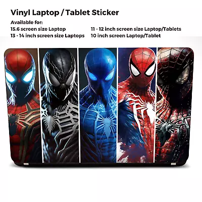 15.6 Inch Spiderman Laptop Skin Tablet Vinyl Decal Sticker-MG4 • £6.99