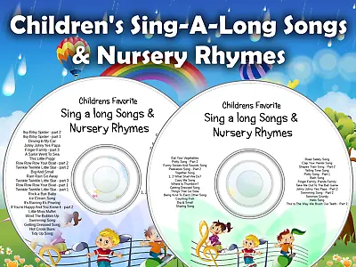 £3.39 • Buy Childrens Favourite Animated Sing A Long Songs & Nursery Rhymes - Bg