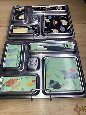 2 - PlanetBox Rover Lunch Box Stainless Steel Bento Box With 5 Compartments • $45