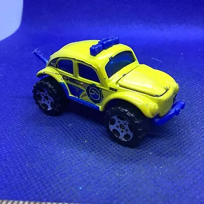 Matchbox Volkswagen VW Beetle 4x4 Baja Bug Car Yellow 1/64 • $7.99