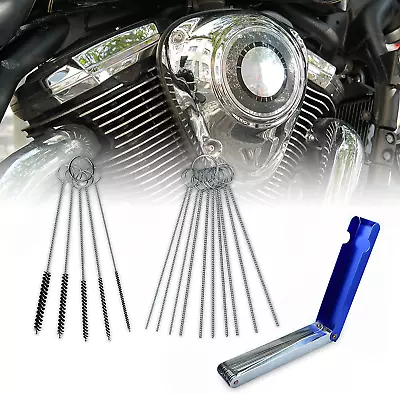 Carburetor Carb Jet Cleaning Tools Set Wire Cleaner Kit For Motorcycle ATV Parts • $11.99