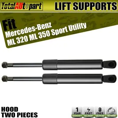 2x Lift Supports Shock Strut For Benz W163 ML320 98-03 ML350 ML430 ML500 Hood • $20.39