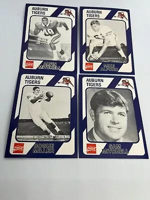 Lot 4 - 1989 Collegiate Collection Auburn Tigers Football Lot • $5.76