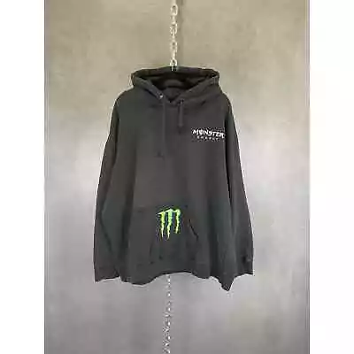 Vintage Y2K Style Monster Energy Official Merch Hoodie XXL • $45