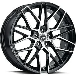 17x8 Platinum 459U Retribution Gloss Black Wheel 5x108 (40mm) • $217.34