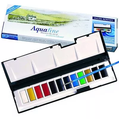 £29.75 • Buy Daler Rowney Aquafine Watercolour - Whole Pan Set