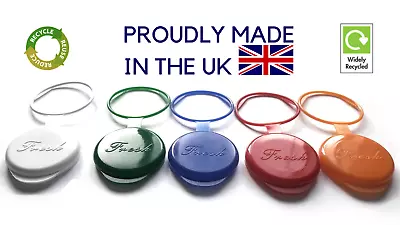 Milk Bottle Tops 5 Pack Reusable Plastic Lids For UK Glass Milk Bottles 1 Pint • £7.50