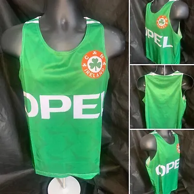 £22.99 • Buy Republic Of Ireland Football Opel 1990 XL  Retro Running Vest