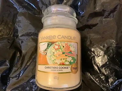 Yankee Candle Large Jar  CHRISTMAS COOKIE 623g. New • £24.95