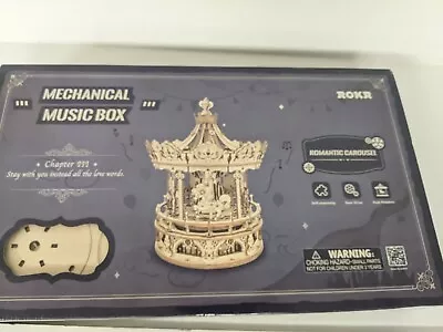 New Mechanical Music Box Build Kit Romantic Carousel Model • $14